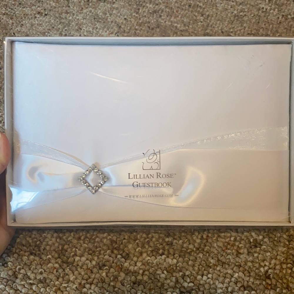 Wedding guest book